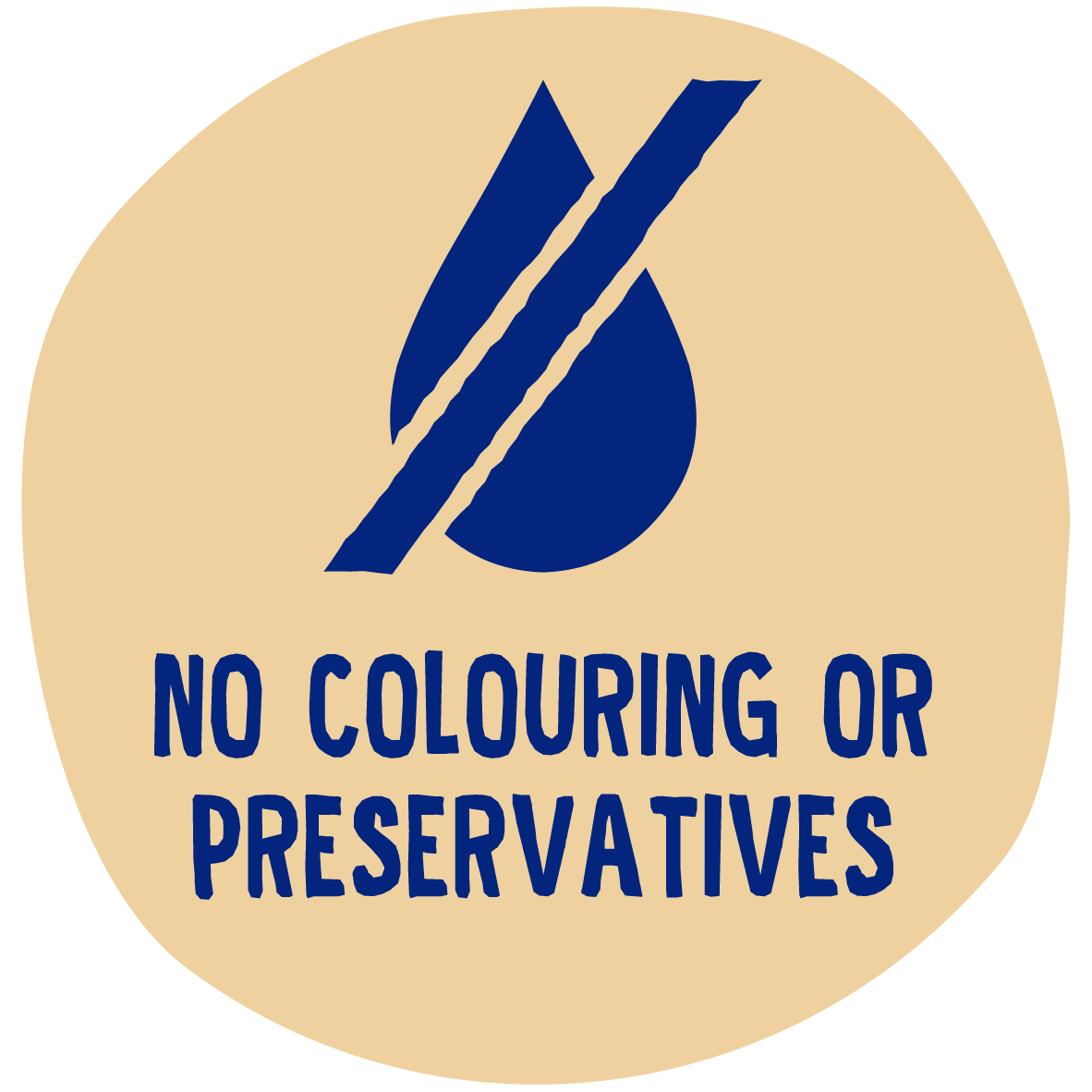 no colouring or preservatives